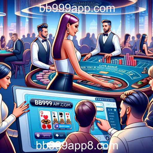 Experiência Imersiva nos Cassinos Ao Vivo do bb999app.com